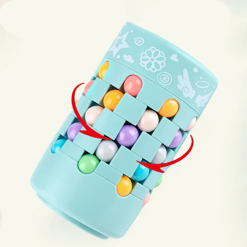 Magisch roterend bonenfidgetspeeltje