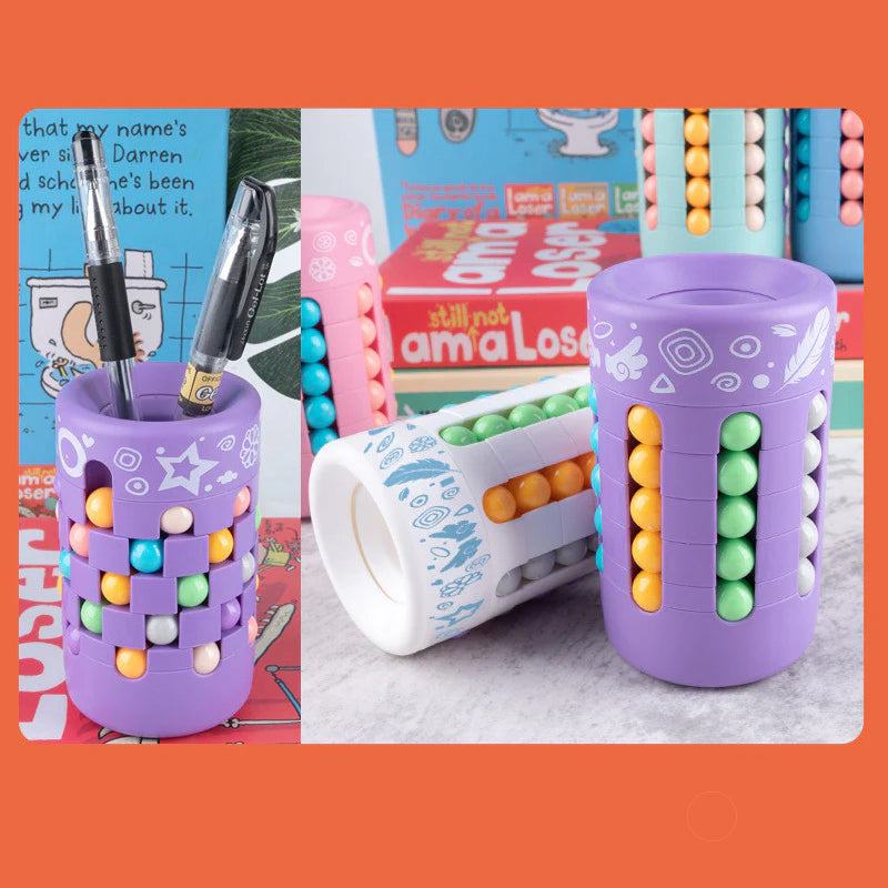 Magisch roterend bonenfidgetspeeltje