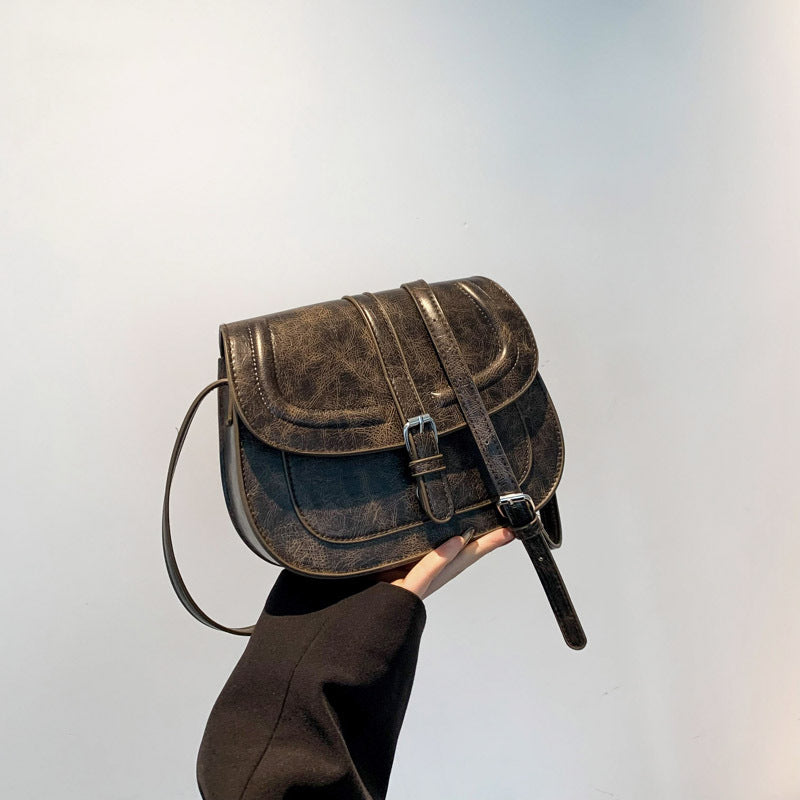 Retro zadel crossbodytas