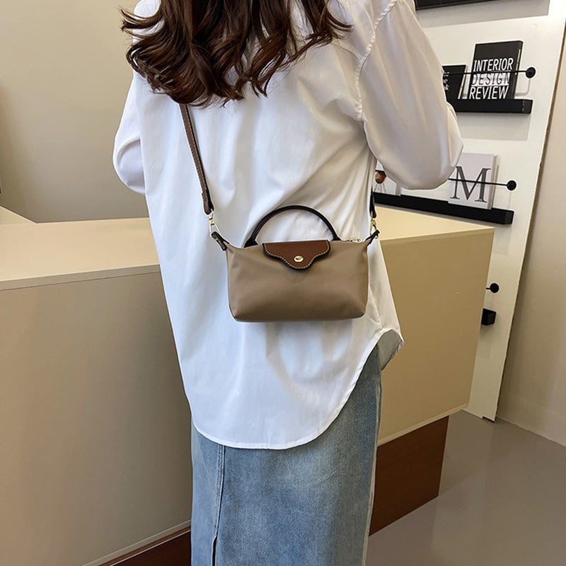 Mini-crossbodytas met kleurblokken voor dames