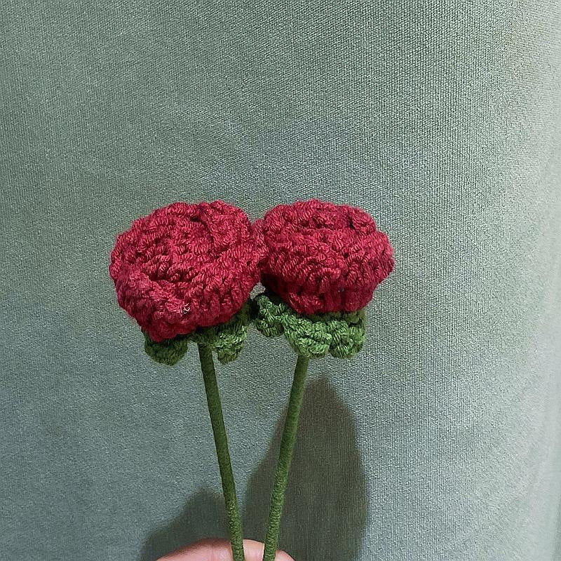 Gehaakt bloemenboeket