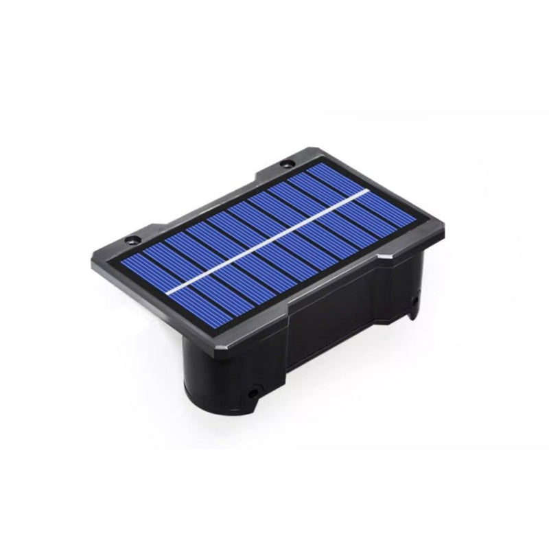 Waterdichte buitenwandlamp op zonne-energie