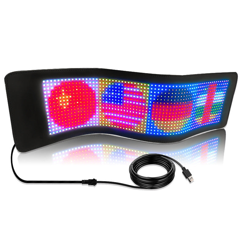 Ultradun flexibel Bluetooth LED-scherm