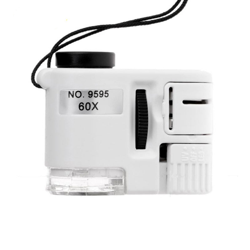 Draagbare microscoop met verlichting