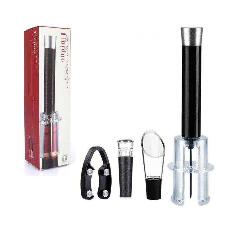 Handmatige flesopener met luchtdruk