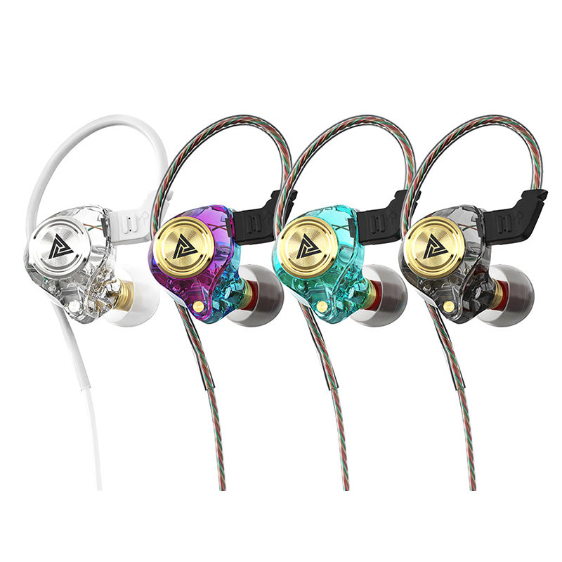 Draagbare bedrade oortelefoon met microfoon