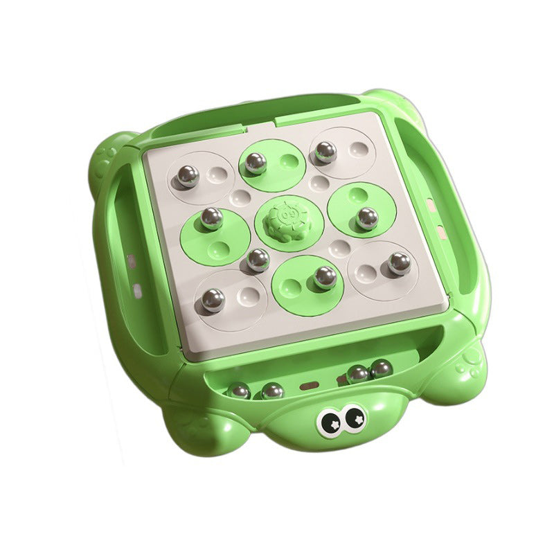 Casual puzzel met magnetisch draaischaak