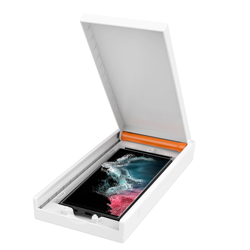 Premium schermbeschermfolie met installatiedoos voor Galaxy S23 Ultra