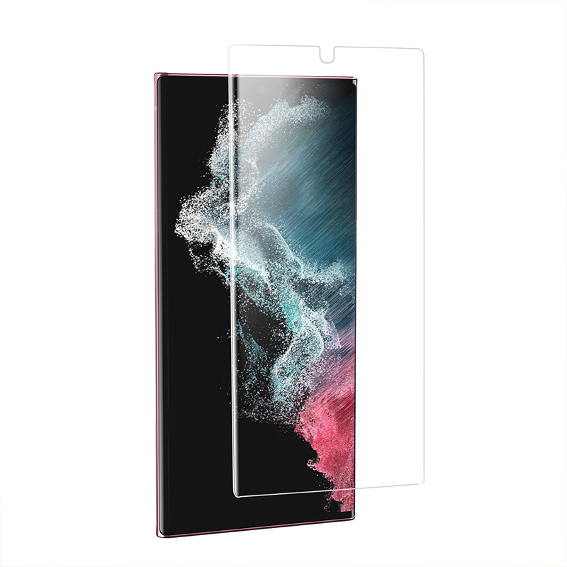 Premium schermbeschermfolie met installatiedoos voor Galaxy S23 Ultra