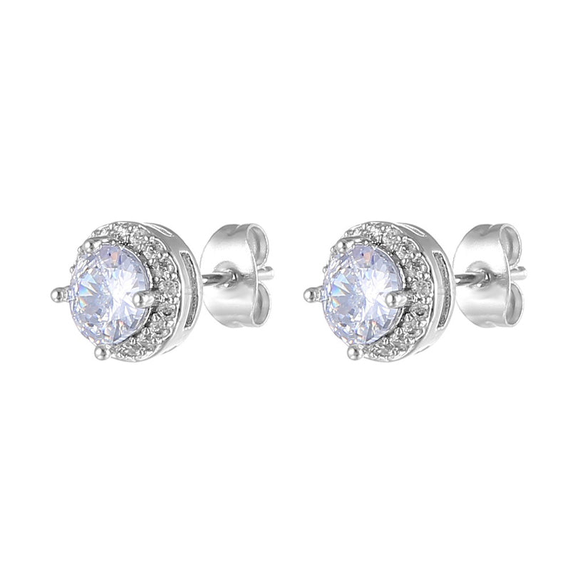 Creatieve bijpassende oorbellen van zirkonia