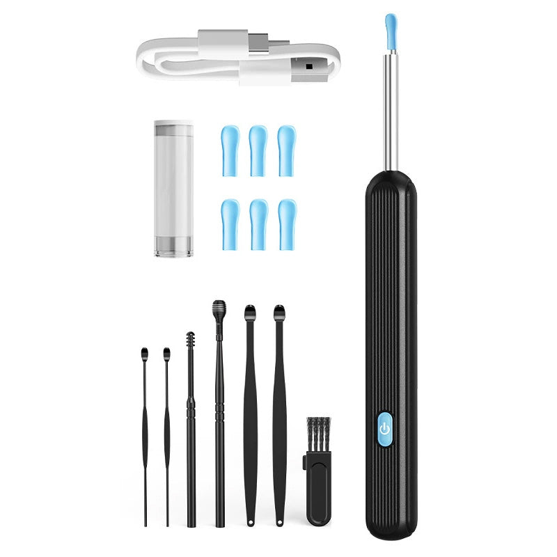 Draadloze slimme visuele oorreiniger