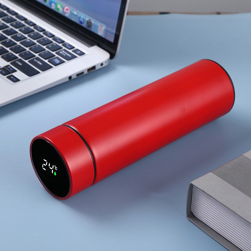 Slimme temperatuurgevoelige thermosbeker