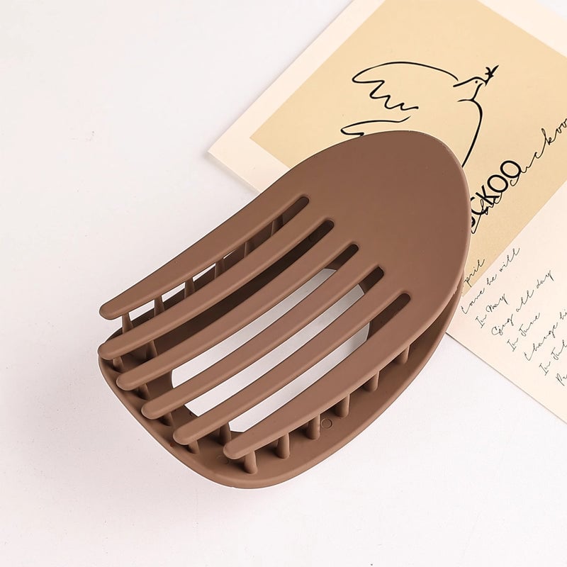 Eenvoudige elegante eendenbek haarclip