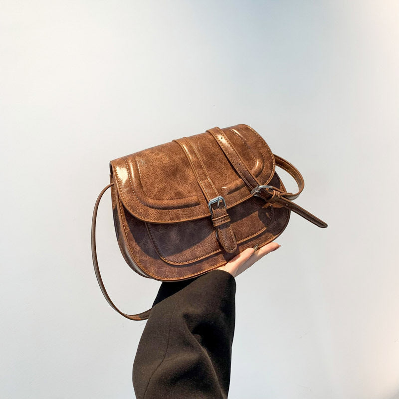 Retro zadel crossbodytas