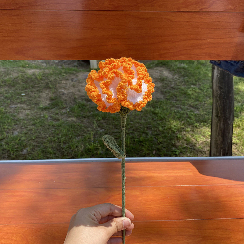 Gehaakt bloemenboeket