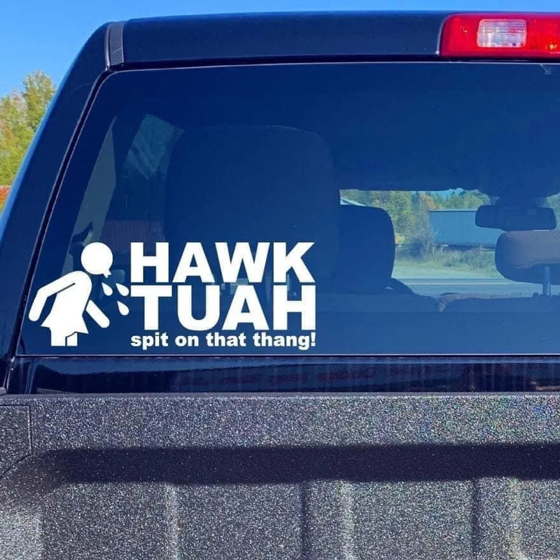 Havik Tuah-sticker | Spuug op die Thang-auto