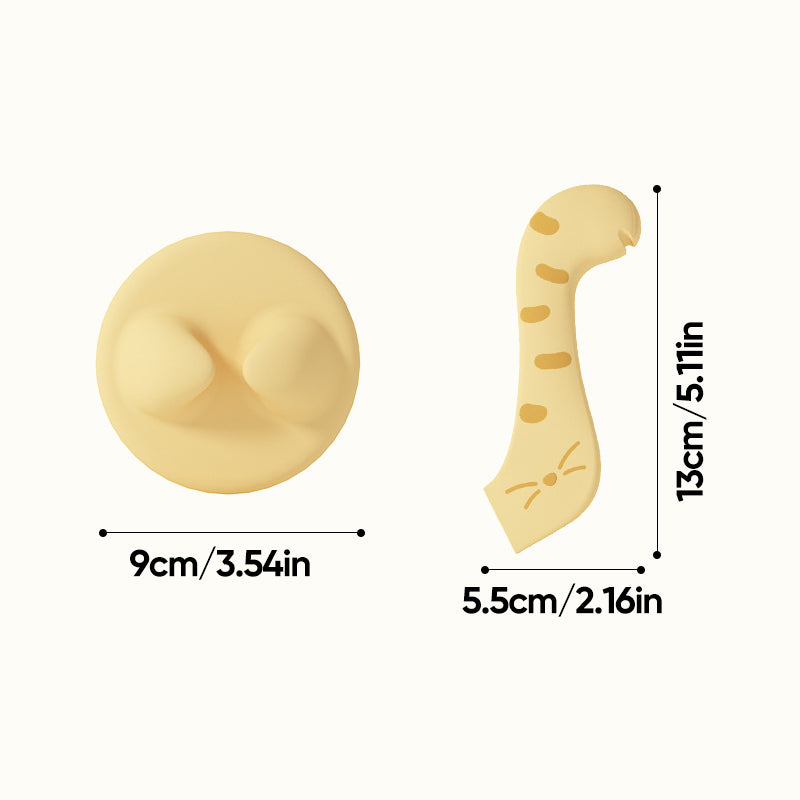 Deksel en schep voor voedsel voor huisdieren