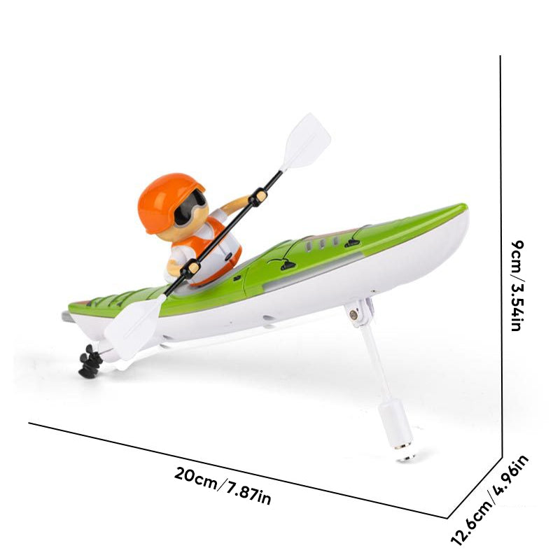 Kleurrijke op afstand bestuurbare raceboot