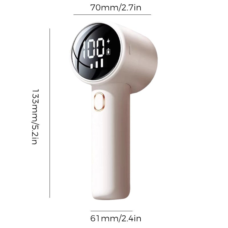 Elektrische pluisverwijderaar met LED-display