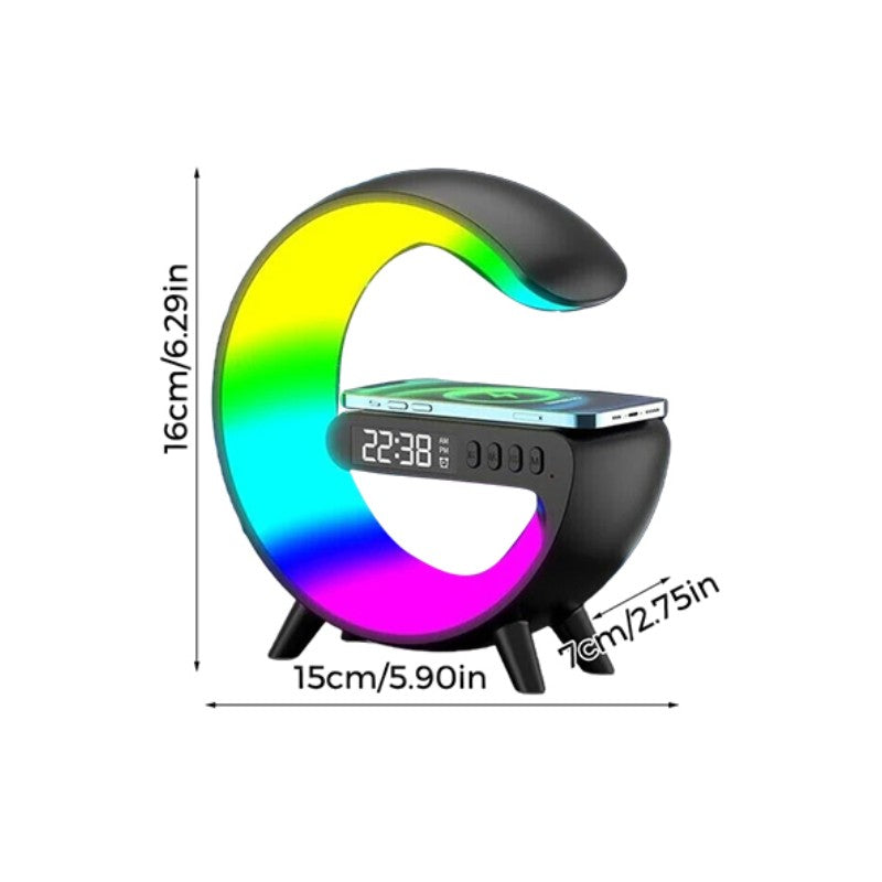 G-vormige led draadloze oplaadbare luidspreker