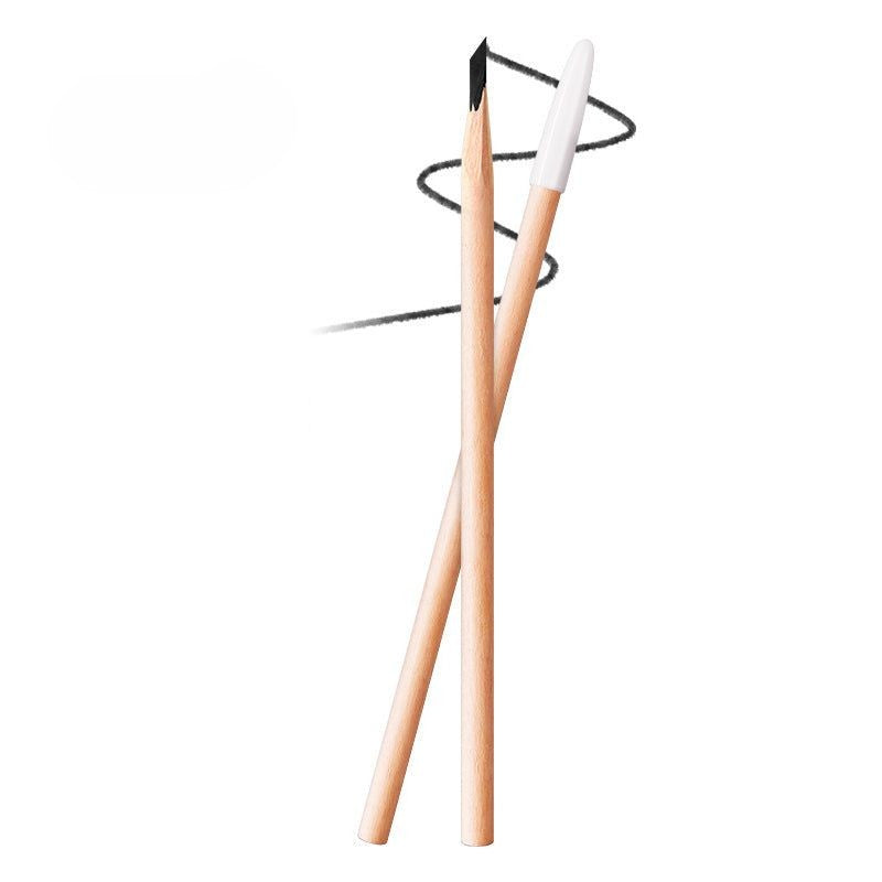 Waterbestendig houten wenkbrauwpotlood (12 stuks)