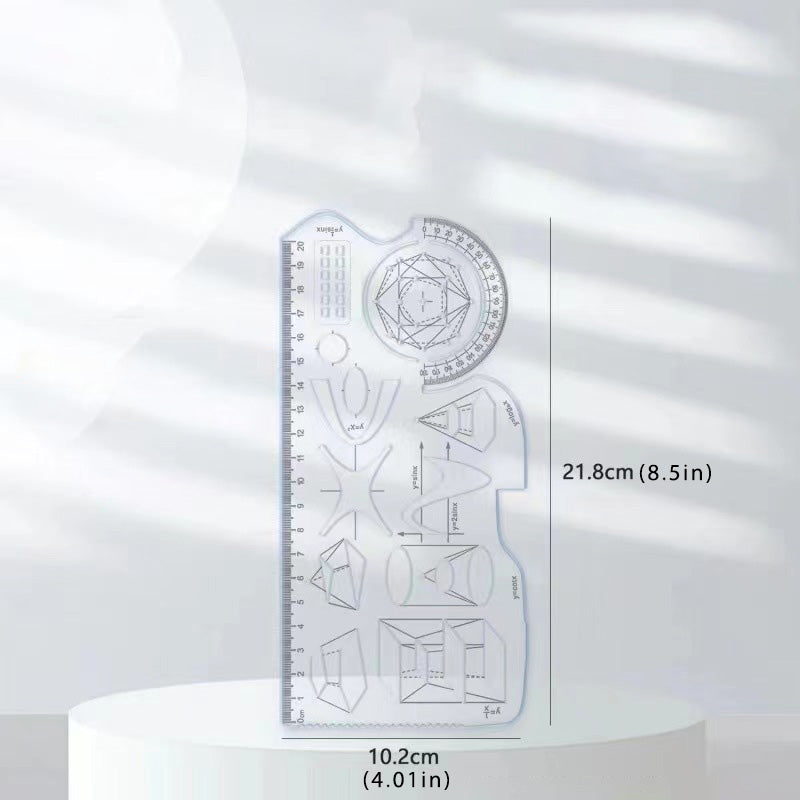 Multifunctionele tekenliniaalset