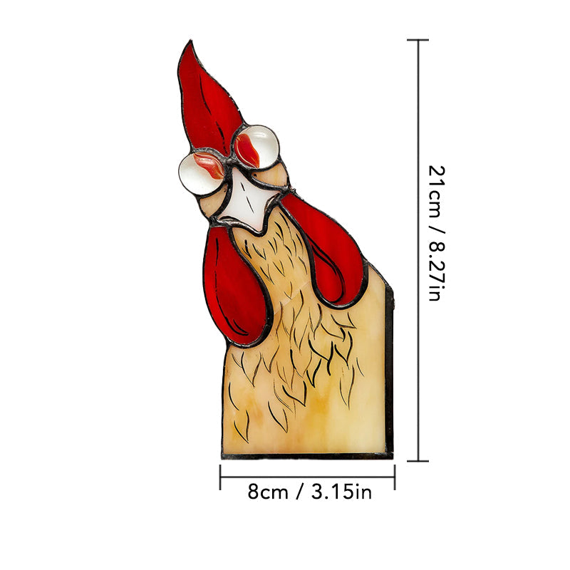 Grappige raamhoekdecoratie