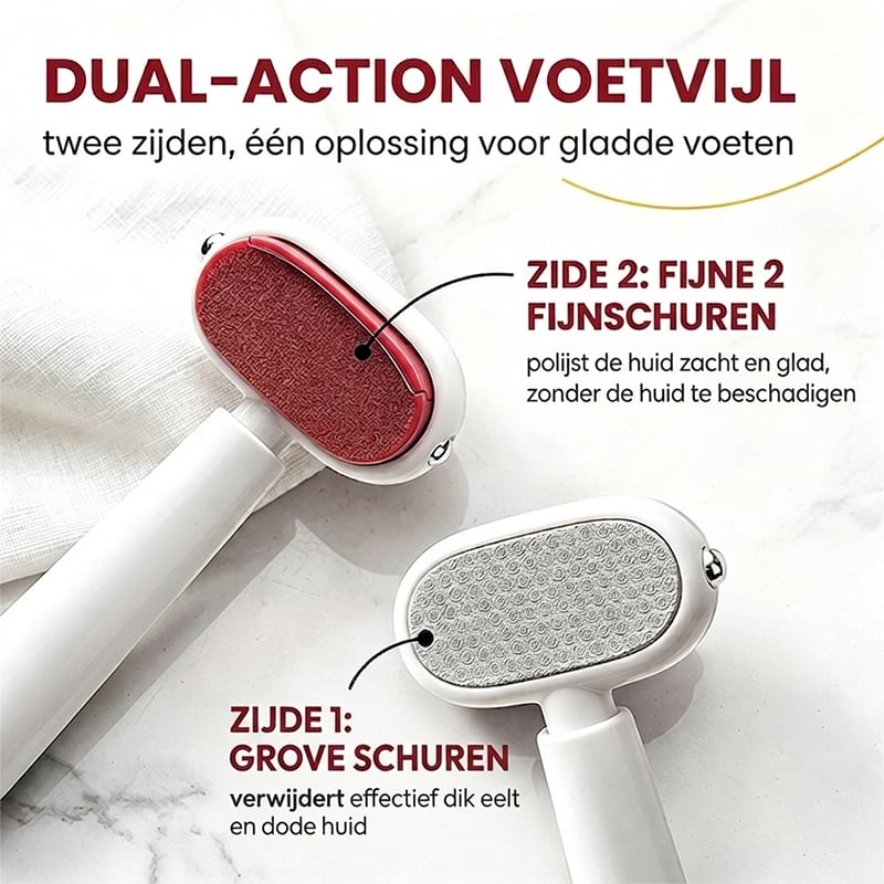 Eeltverwijderaar voor de voeten
