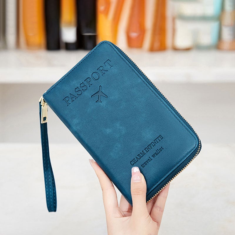 Multifunctionele RFID Paspoortportemonnee