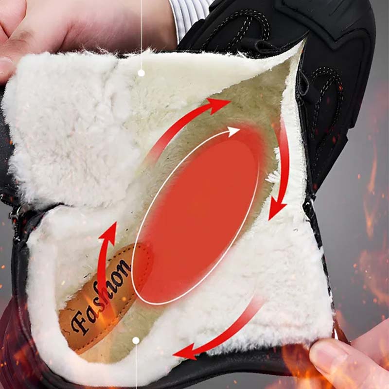 Warme fleecelaarzen voor heren