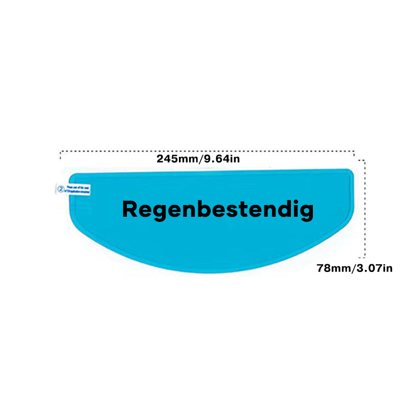 Anticondens- en regendichte viziercoating