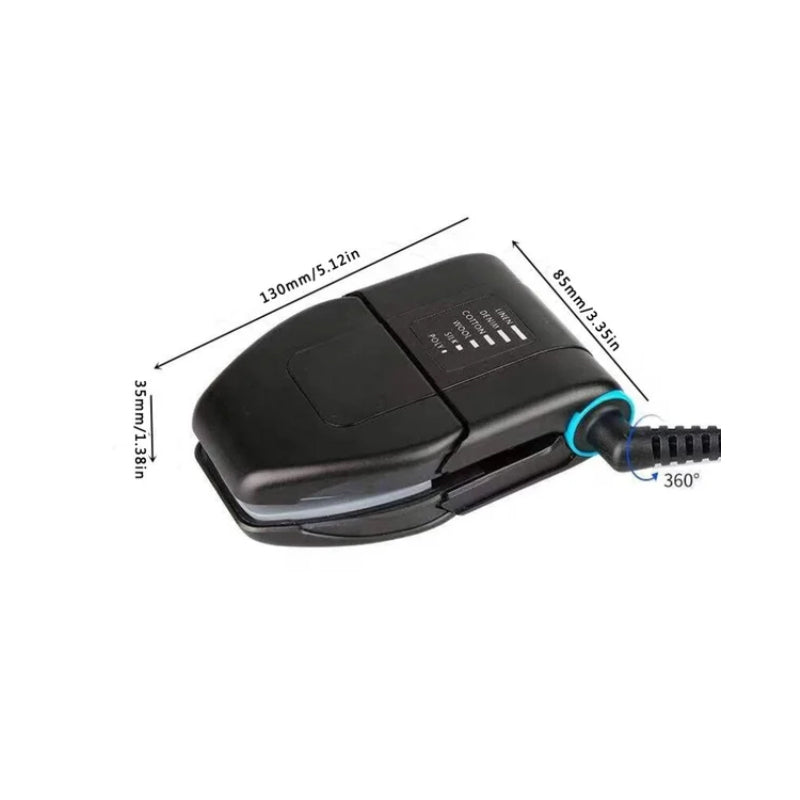 Opvouwbaar draagbaar mini-halsbandijzer