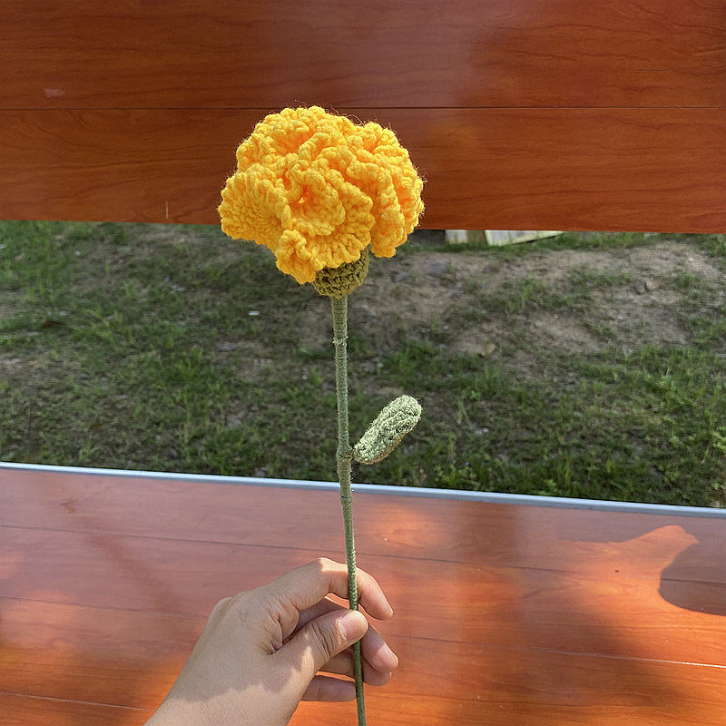 Gehaakt bloemenboeket