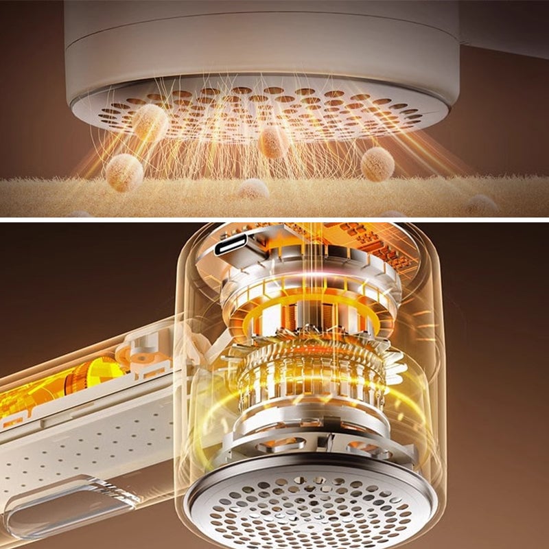 Elektrische pluisverwijderaar met LED-display