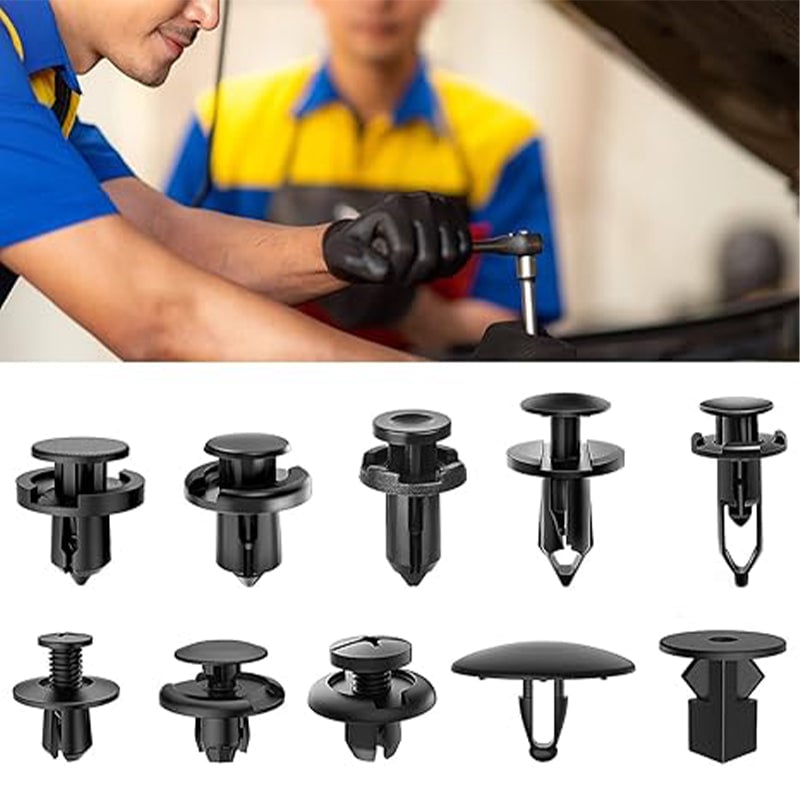 725 stuks autobevestigingsclips en bevestigingsverwijderaar