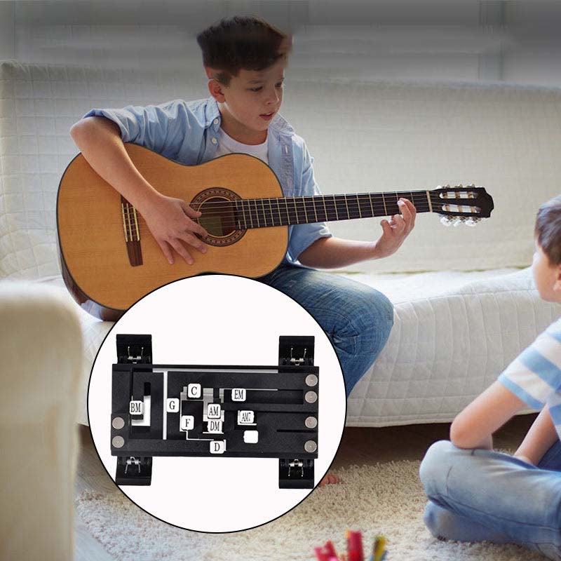 Hulpmiddel voor het leren van gitaar