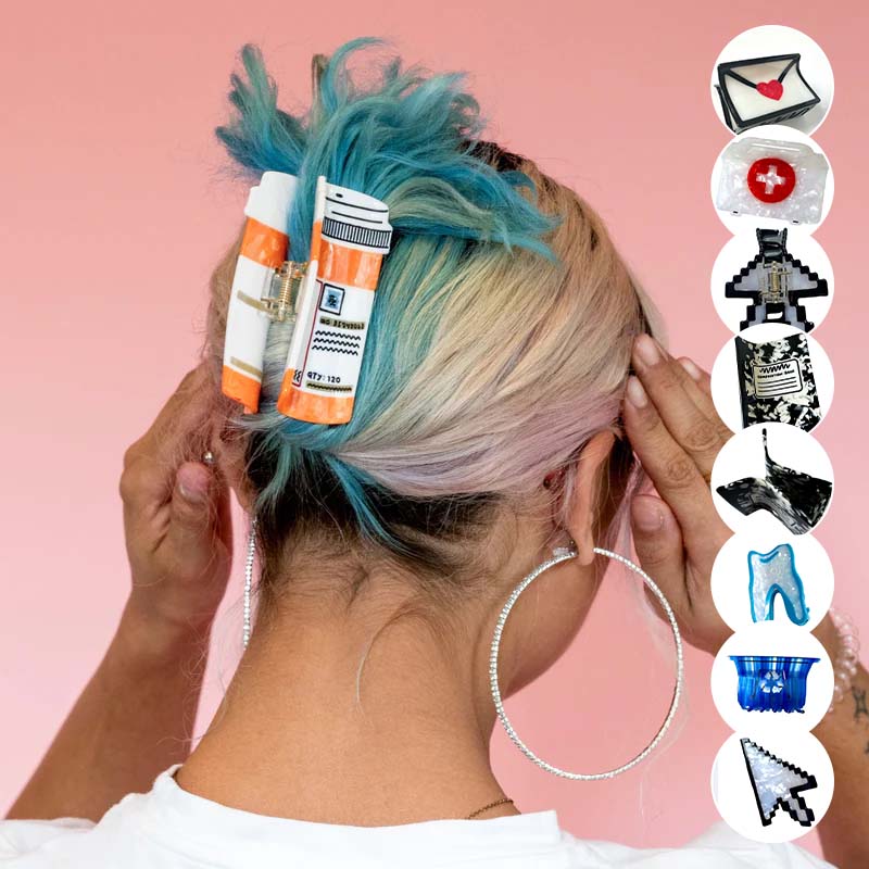 Gepersonaliseerde haarklauw