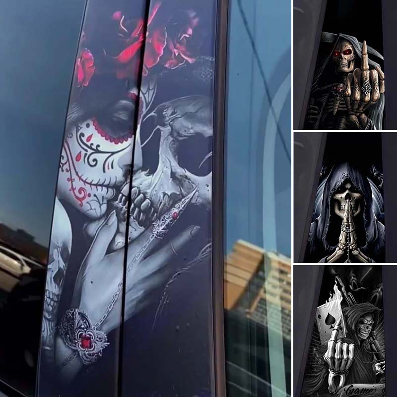 Magere Hein autodeur sticker