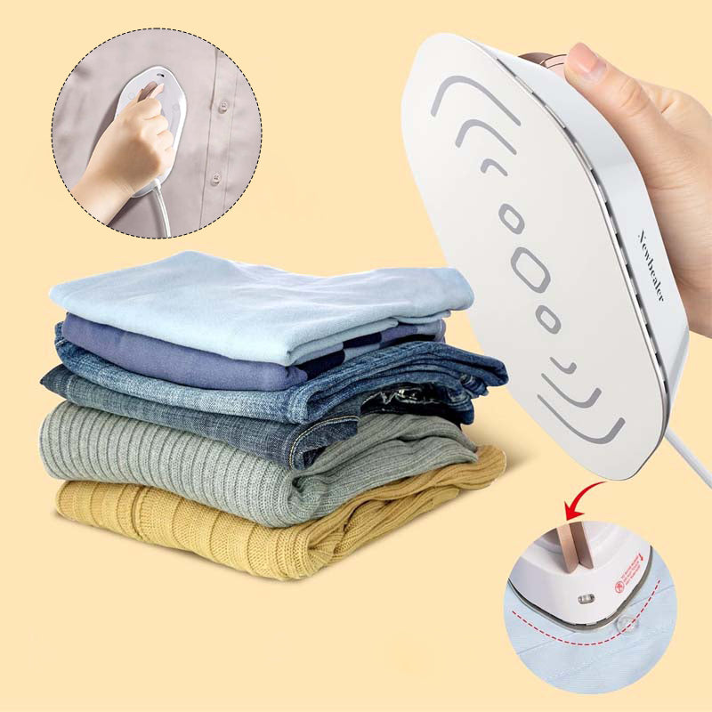 Reisstrijkijzer met dubbele spanning