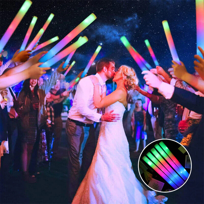 LED Kleurrijke Lichtgevende Spons Fluorescerende Stick