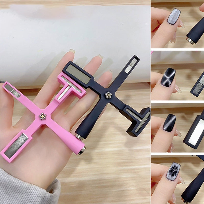 5-in-1 multifunctionele kruismagneet Cat Eye nagelgereedschap