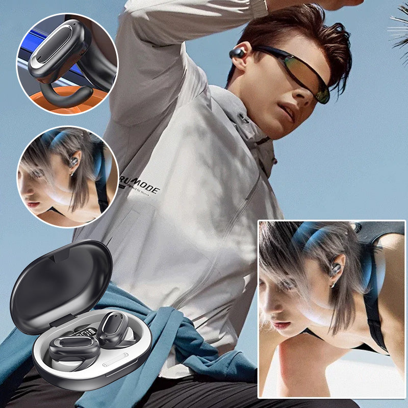 3D-surroundgeluid Open Bluetooth-headset