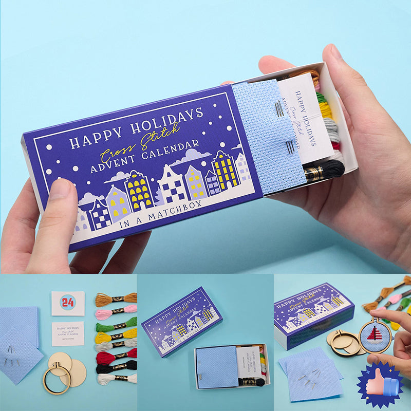 Kerst Kruissteek Adventskalender