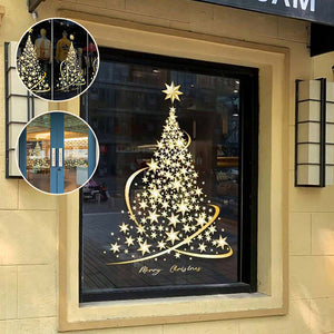 Christmas Tree Window Stickers