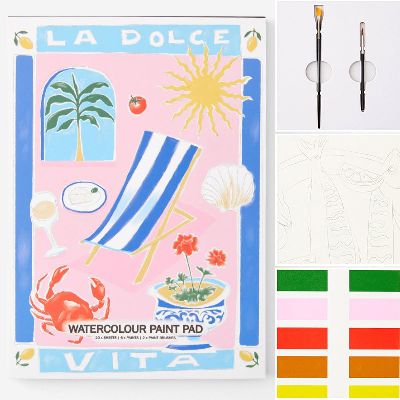 Aquarel verfkussentje