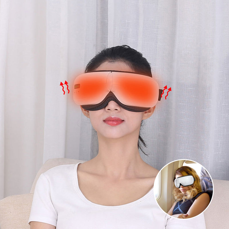 Oogmassageapparaat met warmtetherapie