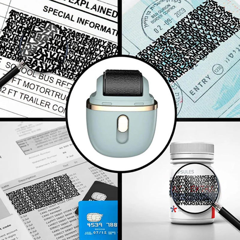 Confidential Information Coded Stamp