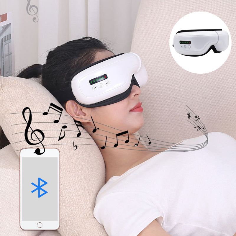 Oogmassageapparaat met warmtetherapie