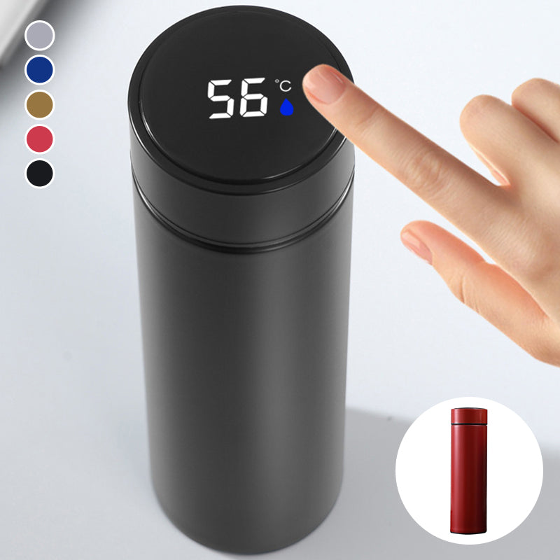 Slimme temperatuurgevoelige thermosbeker