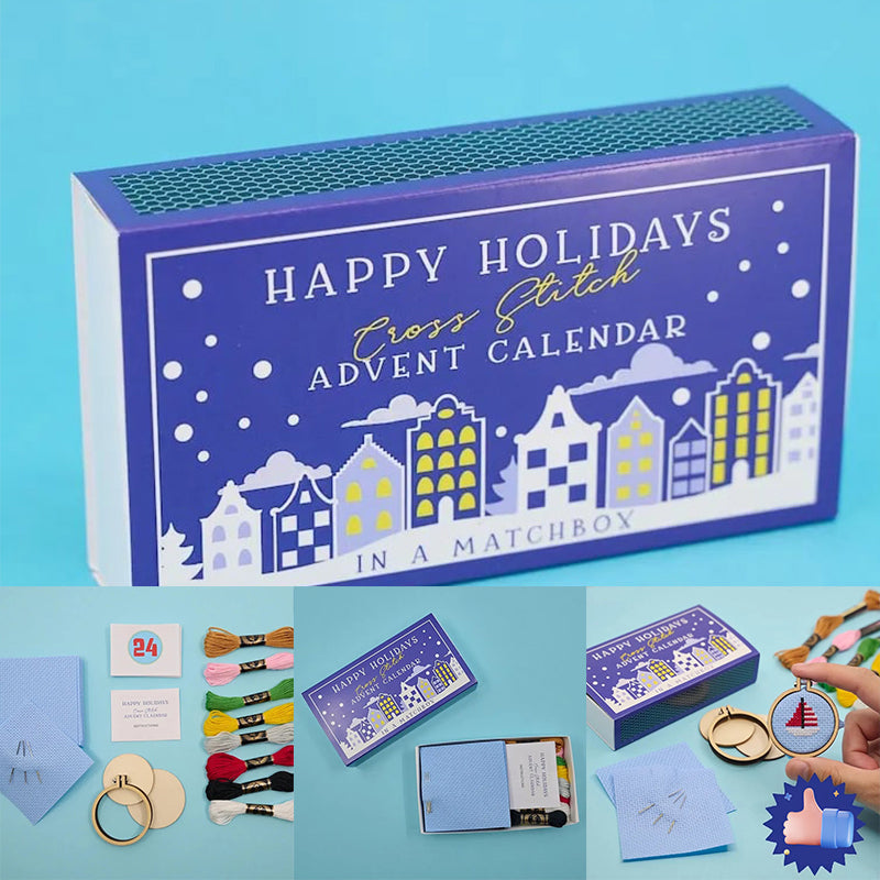 Kerst Kruissteek Adventskalender